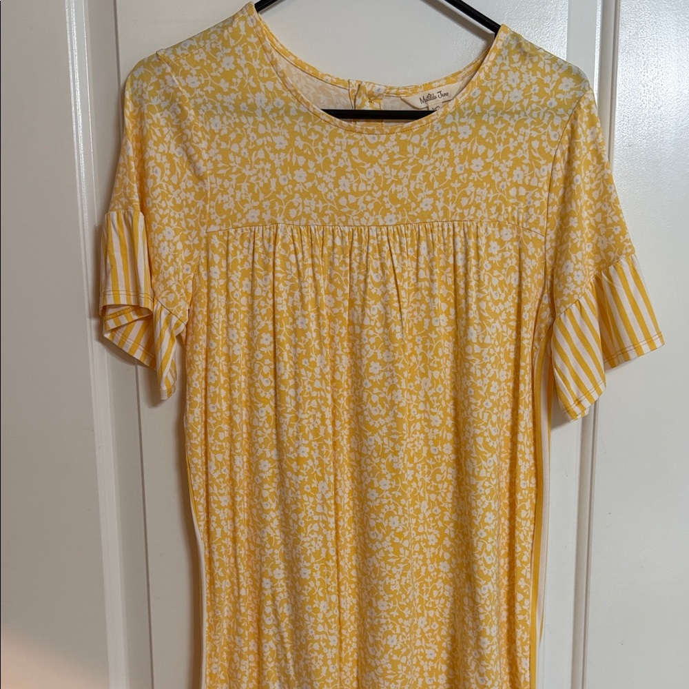 Matilda Jane Sunny Floral Short Sleeve Top